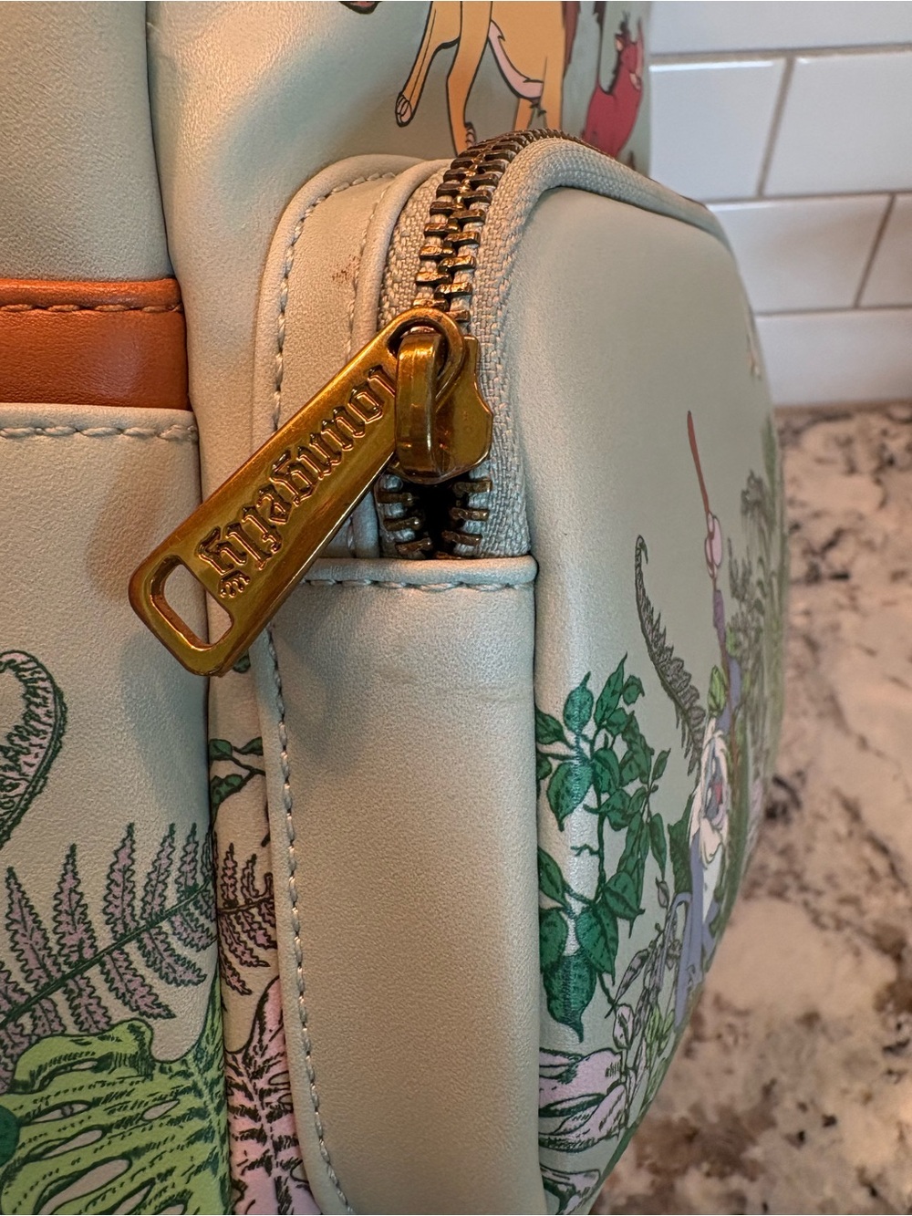 Loungefly x Disney The Lion King Mint Mini Backpack - Picture 3 of 8